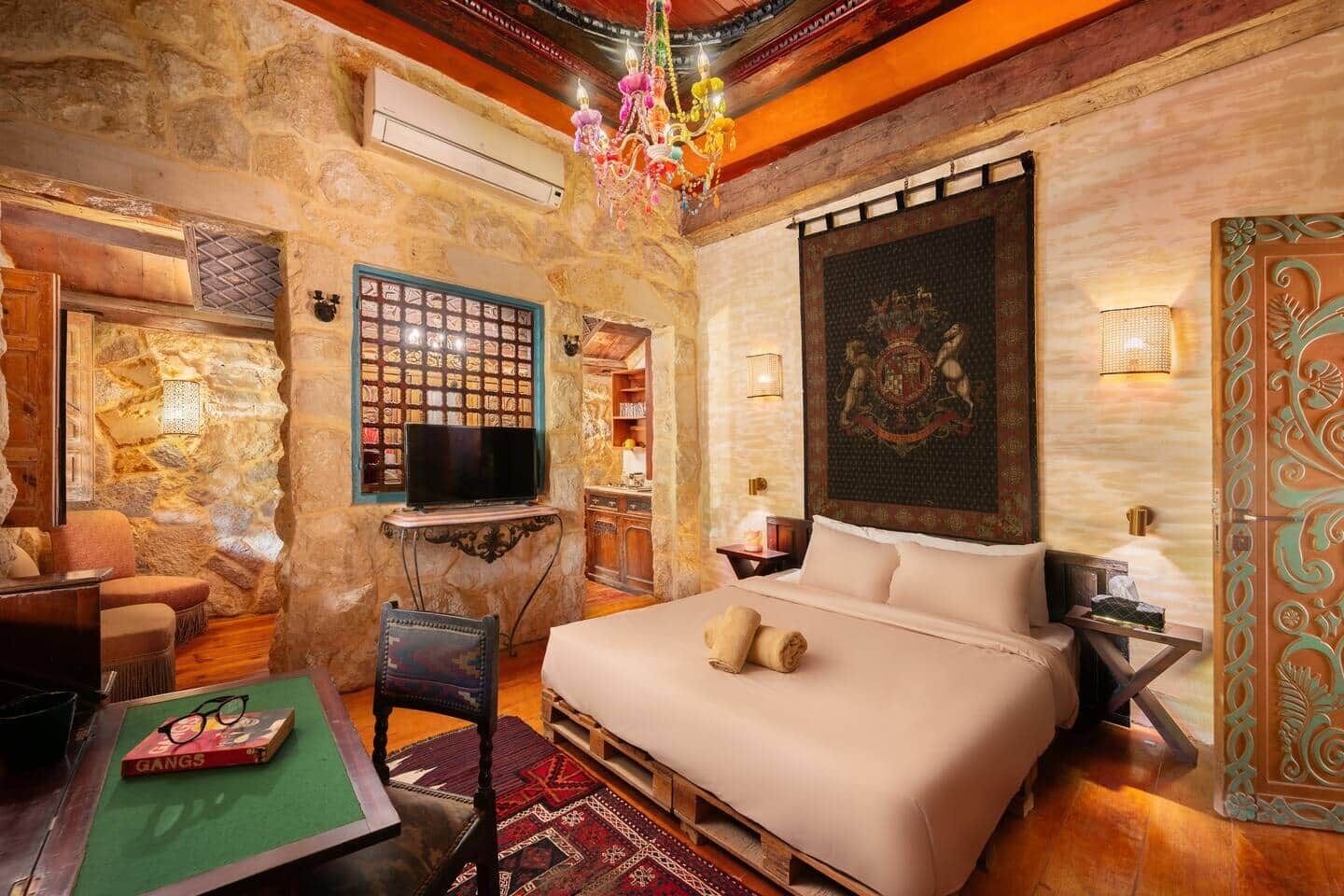 2 bedrooms, in-room safe, iron/ironing board, WiFi