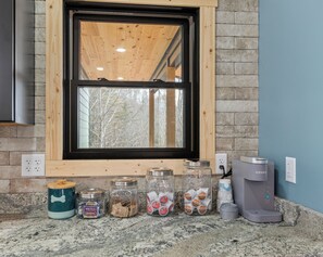 Interior - Cozy Home + Porch Overlooking Mountain Views (Newland)