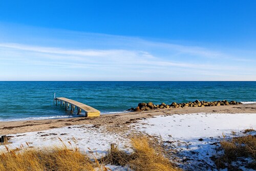 Lovely holiday home near beach with sauna