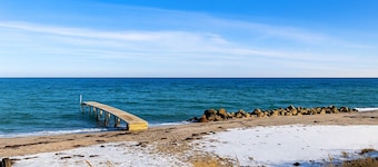 Lovely holiday home near beach with sauna