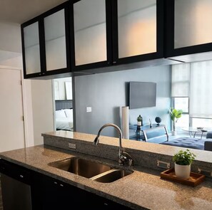 Interior - Bright High-Rise 1BD Prime Downtown Stay (Dallas)