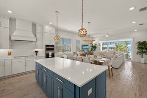 Fridge, microwave, oven, stovetop - Sun & Salt Retreat: 5BR/4.5BA NEW Pool Home! (Fort Myers Beach)