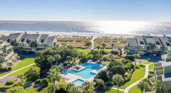 Pool - New Listing! Mariners Walk 3F- Ocean View Balcony! (Isle of Palms)