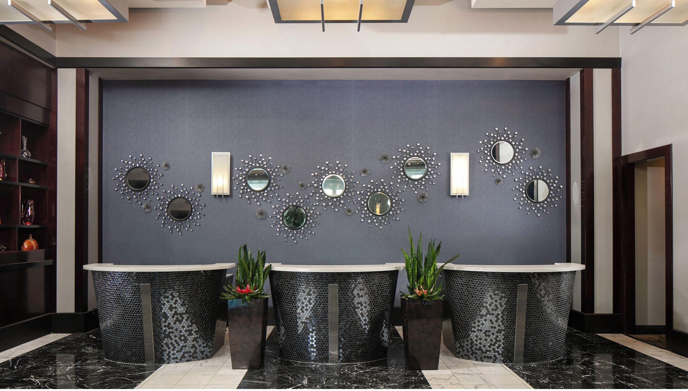 Spa reception