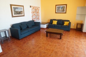Deluxe Villa, Beach View | Living area - Baja Seasons (Salsipuedes)