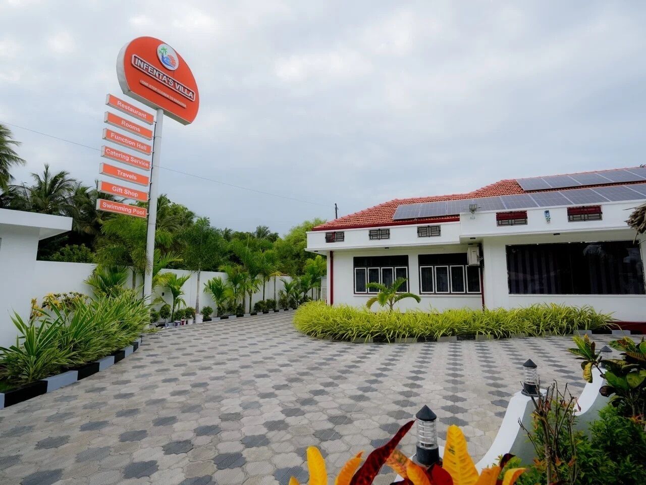 المنطقة المحيطة بالمنشأة