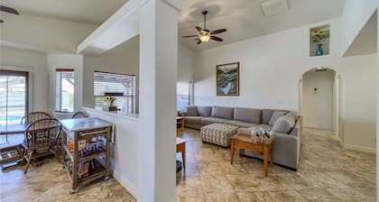 House w/Pool, Casita, & RV Parking w/full hookups.