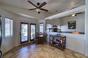 Dining - House w/Pool, Casita, & RV Parking w/full hookups. (Fort Mohave)