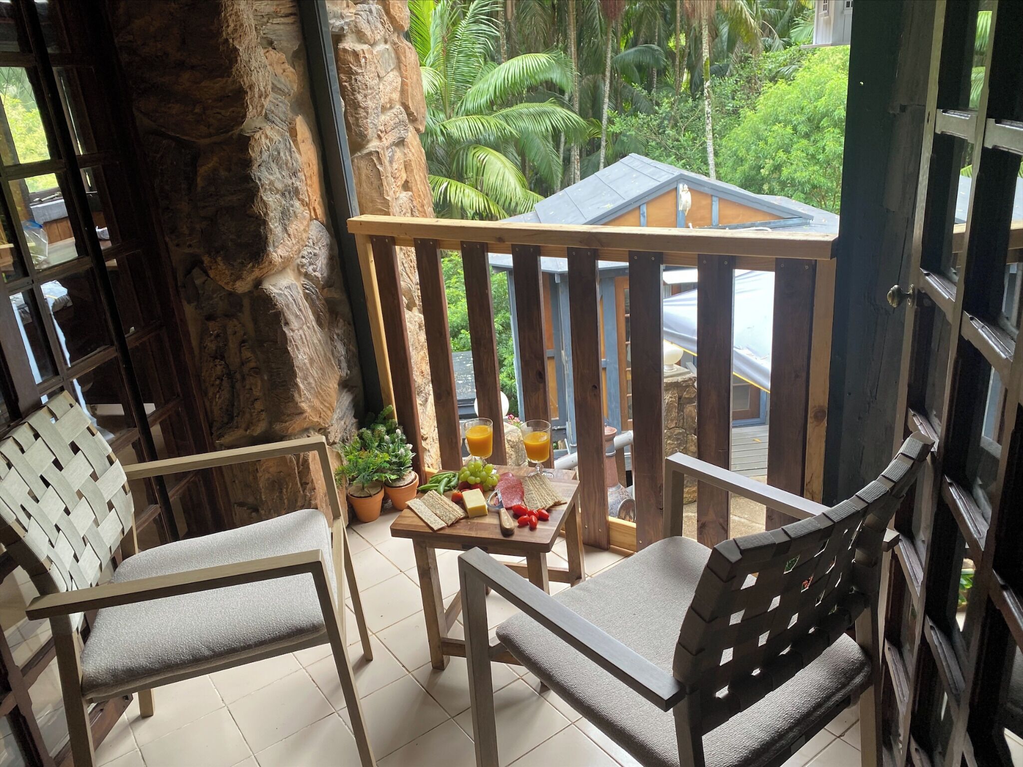 Enceinte de l’hébergement