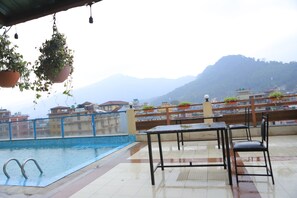 Piscina en la azotea