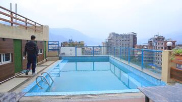 Rooftop pool