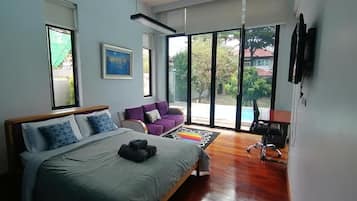 Signature Double Room, Patio, Pool View | Free WiFi