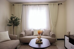 Living area - Serene 3-bedroom family-friendly apartment in vibrant Nakuru County (Nakuru County)