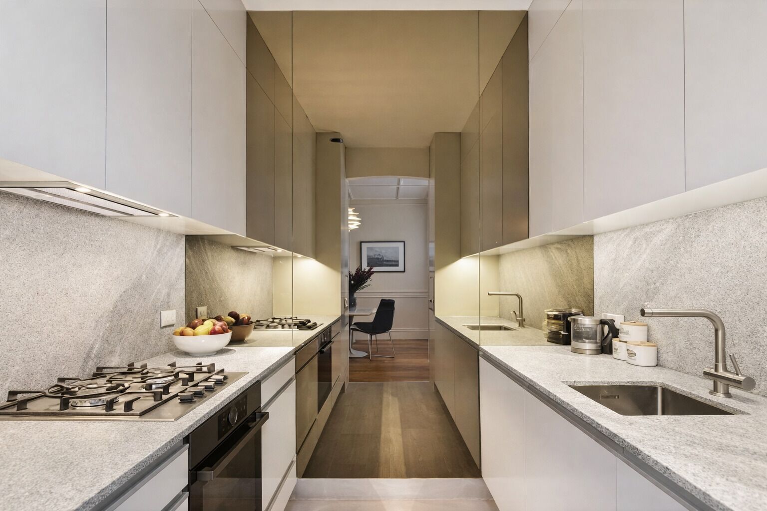 Microwave, oven, dishwasher