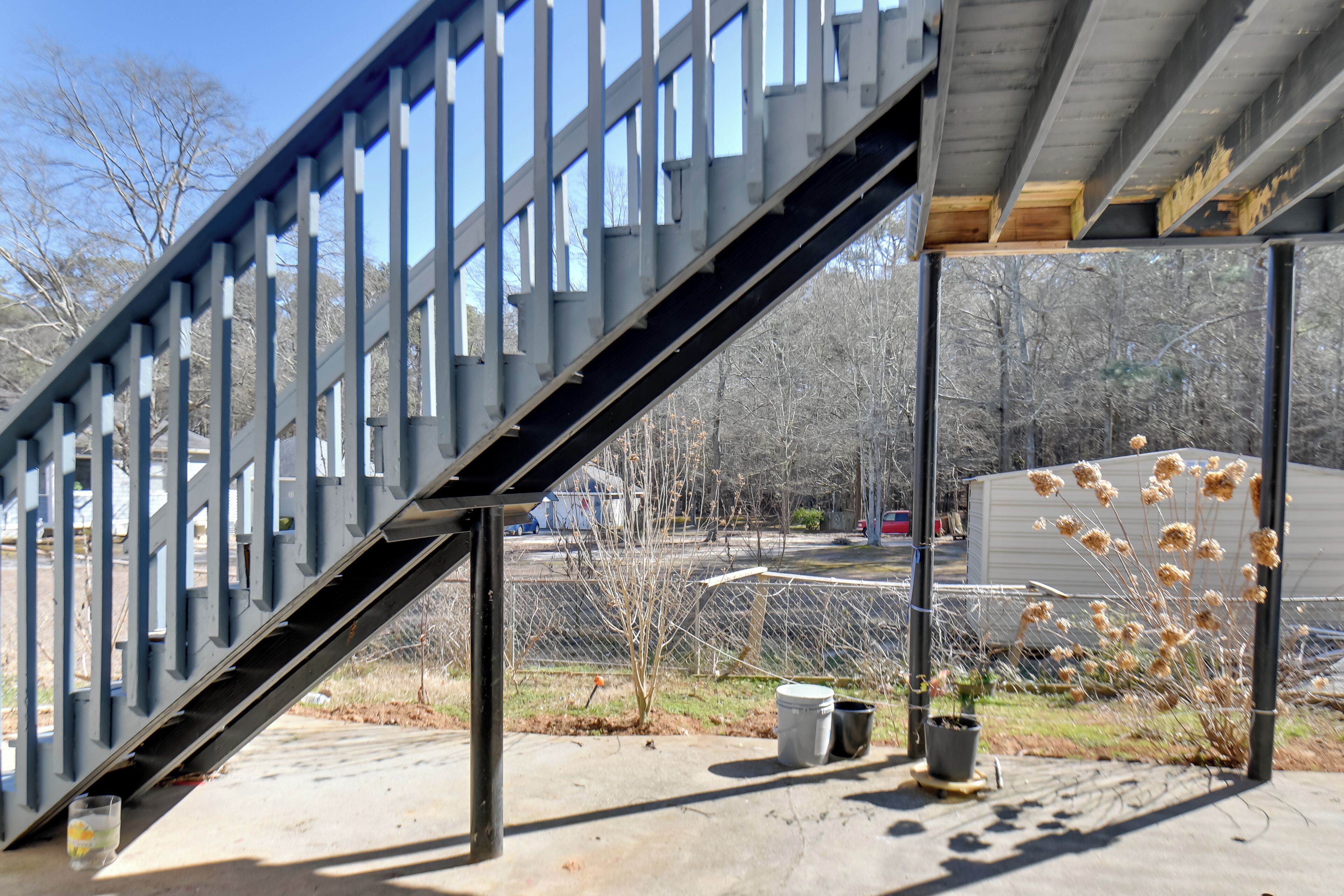 Enceinte de l’hébergement