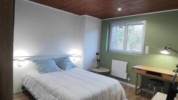 2 slaapkamers, een bureau, gratis wifi