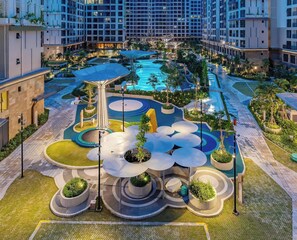 Building design - Saigon Stay at Vinhomes Grand Park (Ho Chi Minh City)