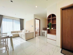 Apartemen, 1 kamar tidur, pemandangan kota | Area keluarga