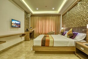Luxury Suite, City View | In-room safe, desk, laptop workspace, iron/ironing board - VKJ INTERNATIONAL PERUMBAVOOR (Perumbavoor)
