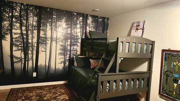 4 chambres, fer et planche Ă repasser, Wi-Fi, draps fournis