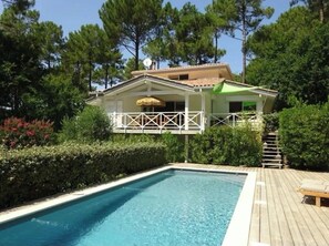 Pool - Villa 5 stars Prestige Heated pool Biscarrosse Lac Golf for 6 persons (Biscarrosse)