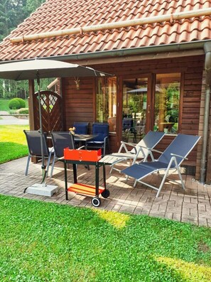House | Outdoor dining - Doppelhaushaelfte in Hasselfelde (Oberharz am Brocken)