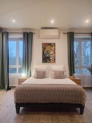 Comfort Double Room, Garden View | In-room safe, desk, laptop workspace, free WiFi