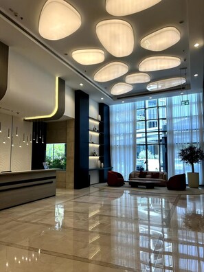 Lobby - Luxury Studio Retreat with Balcony (Dubai)