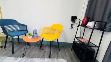 Standard Double Room, Balcony, City View | Room amenity