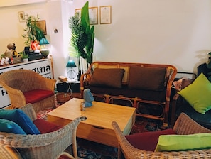 Sala de estar en el lobby