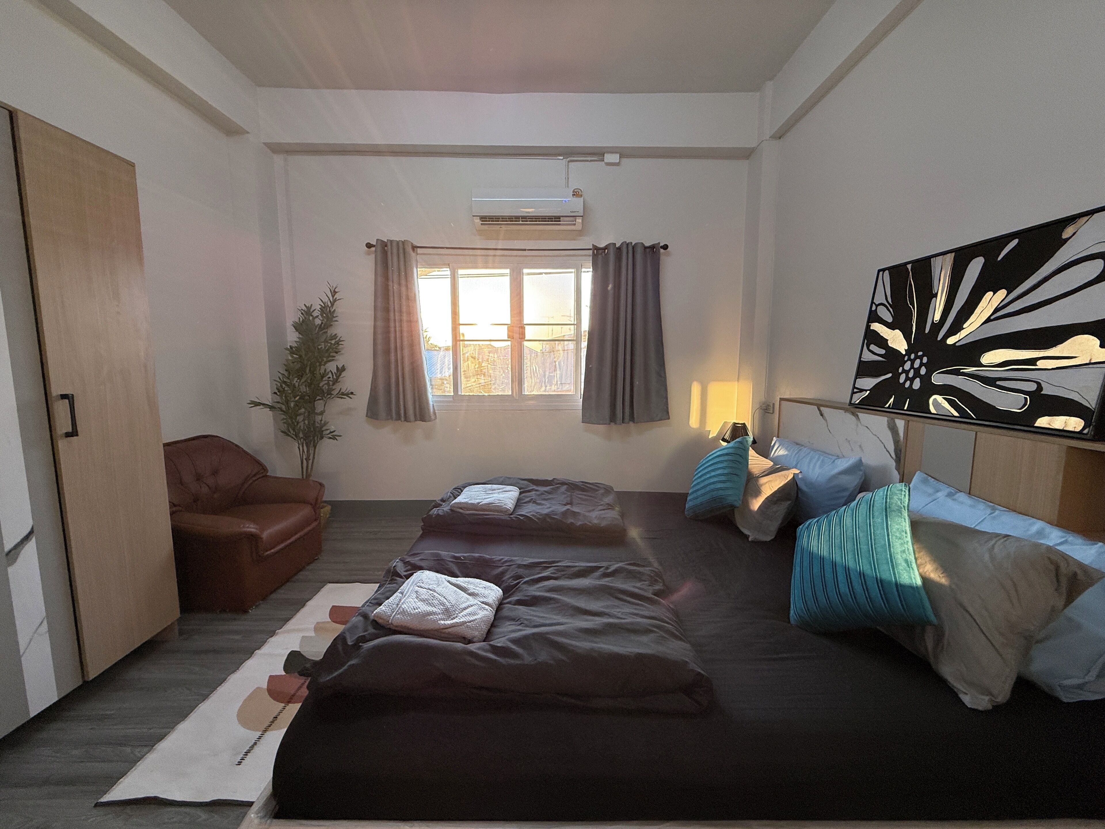 Chambre Double Ville, non-fumeurs | Wi-Fi gratuit, draps fournis