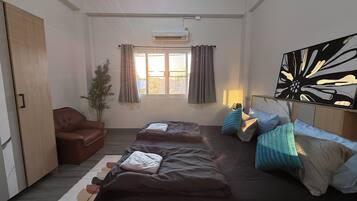 Chambre Double Ville, non-fumeurs | Wi-Fi gratuit, draps fournis