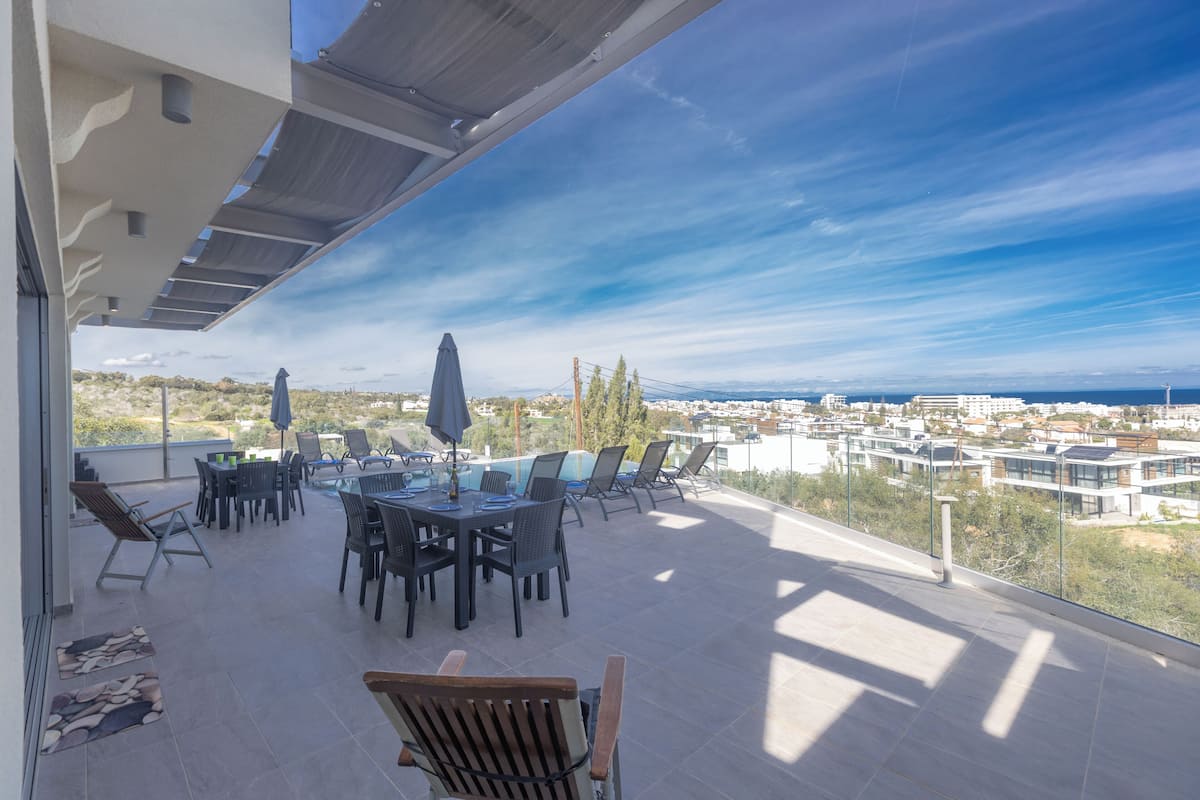 别墅, 4 间卧室, 私人游泳池, 城市景观 | 露台