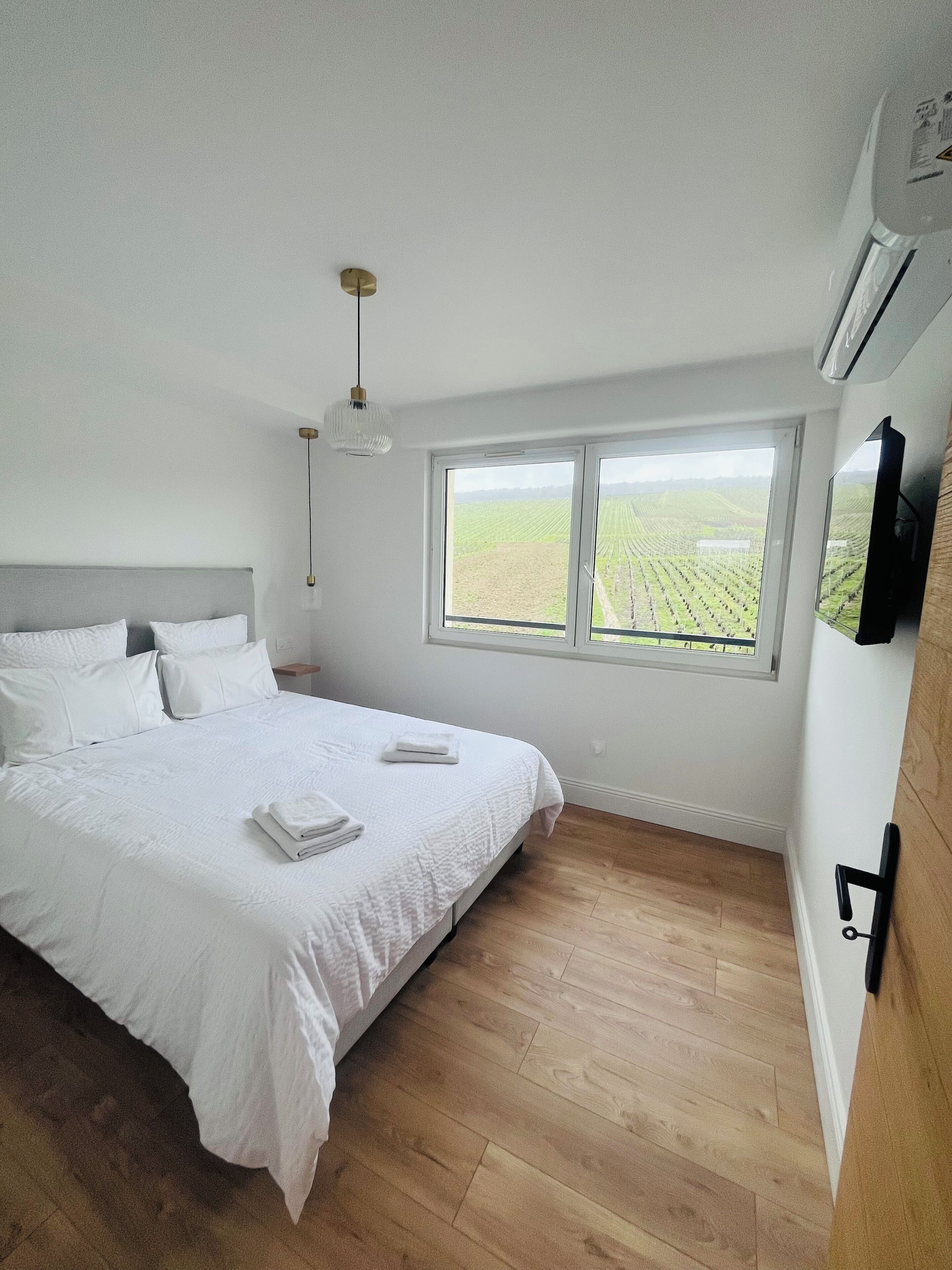 Iron/ironing board, WiFi, bed sheets