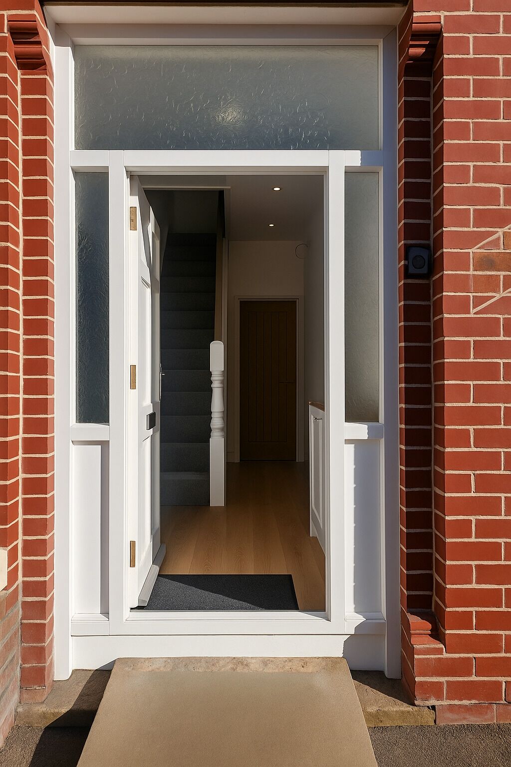 Fassade der Unterkunft