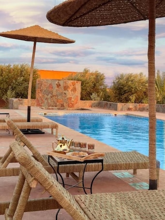 Standard Double Room, Garden View | Pool | Outdoor pool. Atlas Horizon Agafay Marrakech