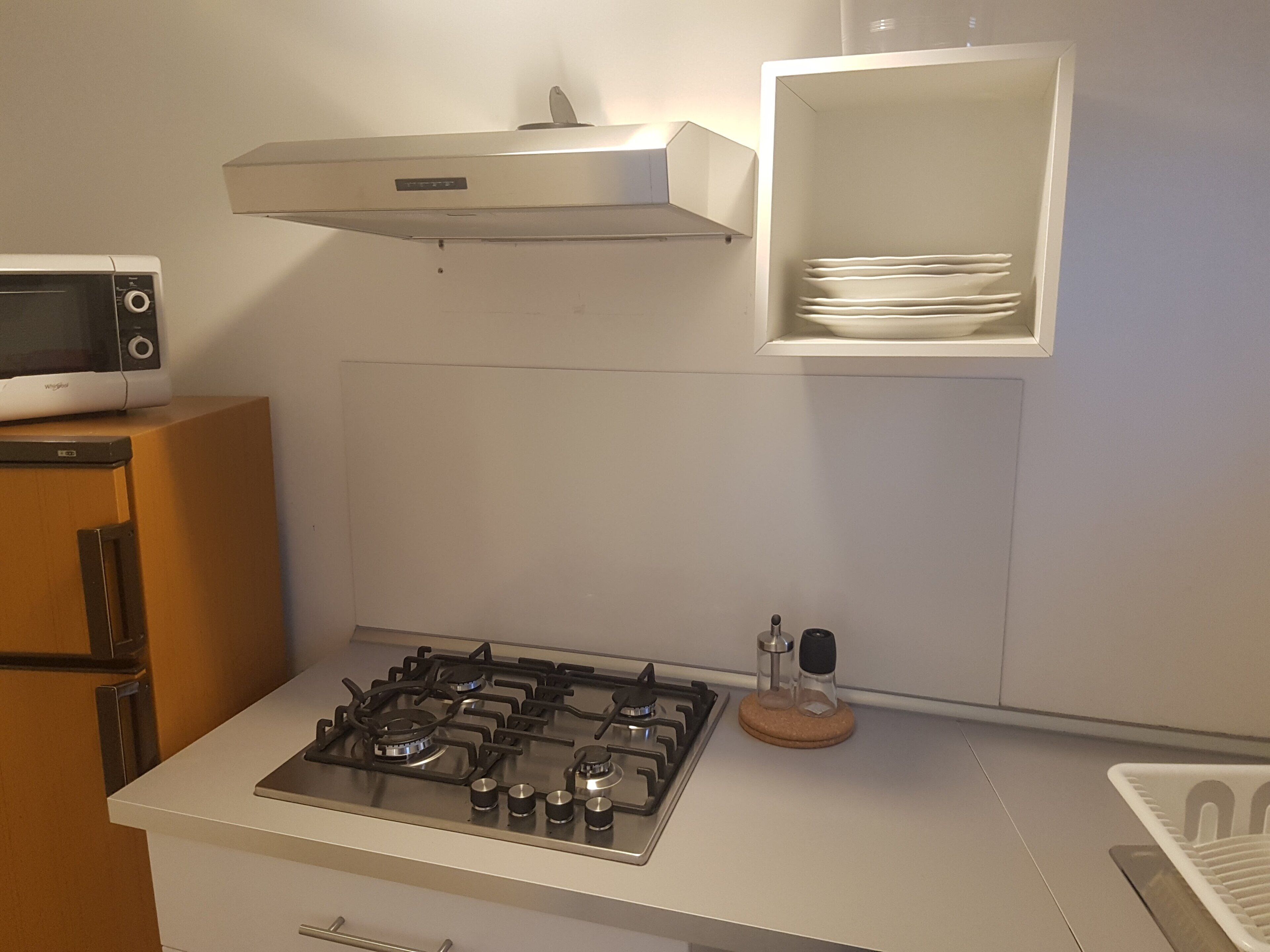 Mikrovågsugn och spishäll