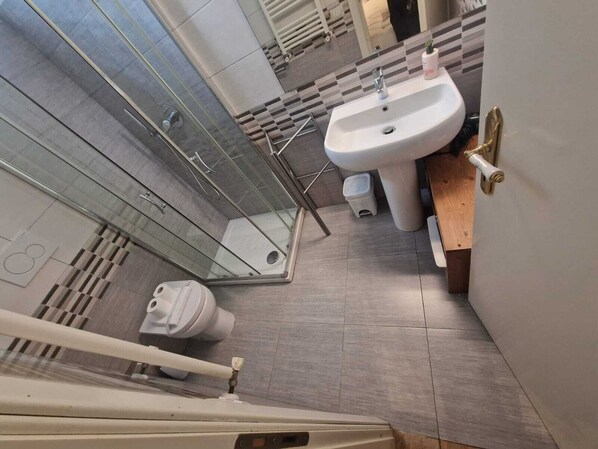 Hair dryer, towels, soap, toilet paper - Domus trasteverina (Roma)