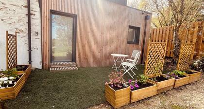 Chambre équipée privée WC/SDB puy du fou A87 terrabotanica Terrasse