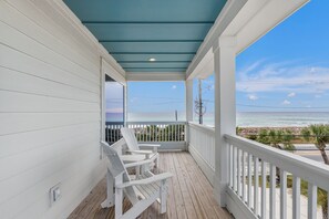 House, Multiple Beds, Pool Access, Ocean View (14002 Front Beach Rd) | Property grounds - Keep Calm & Pool On at Peaceful Easy Feeling! Sleeps 20! (Panama City Beach)