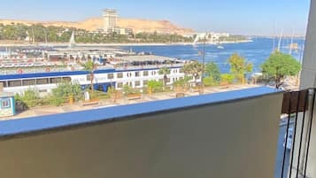 Uitzicht vanuit accommodatie