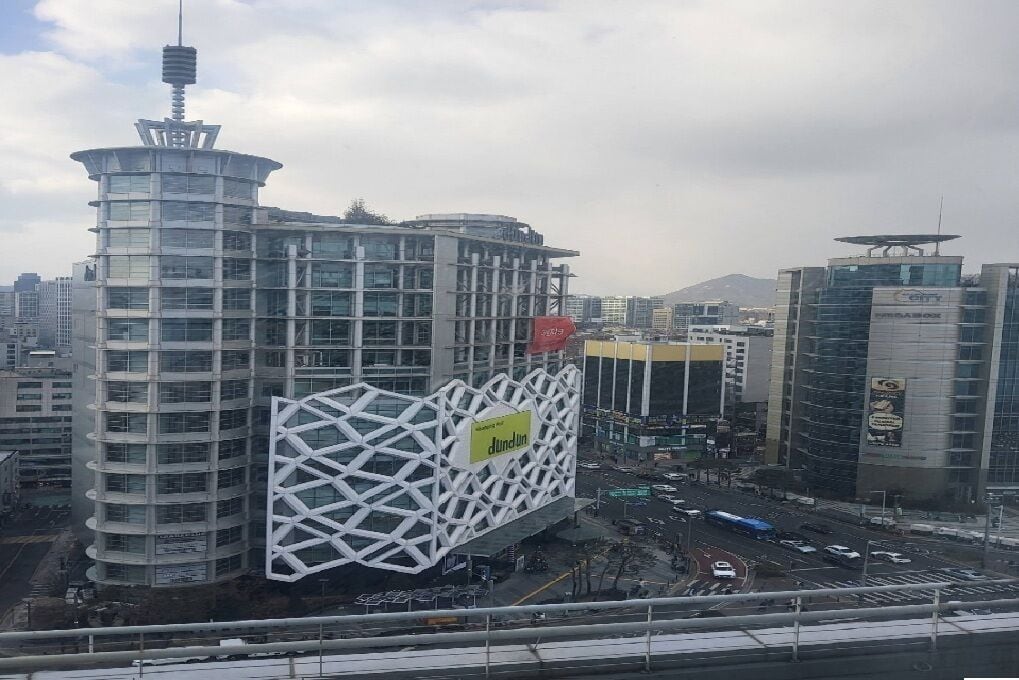 Vue depuis l’hébergement