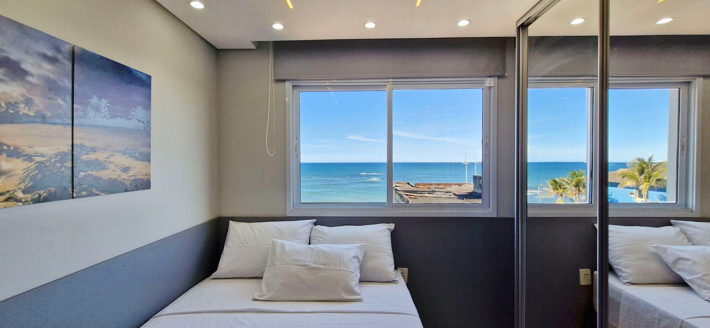 Apartamento básico | Wi-Fi de cortesia, roupa de cama