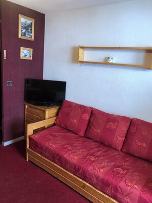 Living area - Tignes Val Claret 6-bedroom apartment for rent, at the foot of the slopes (Tignes)