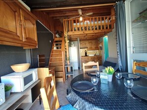 Interior - T2 Mezzanine Apartment for 4 in Narbonne Plage (Narbonne)