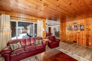 House, 3 Bedrooms | Living area - Al Tahoe Cabin-vintage Meets Modern 920sf 3 Bedroom Home (South Lake Tahoe)