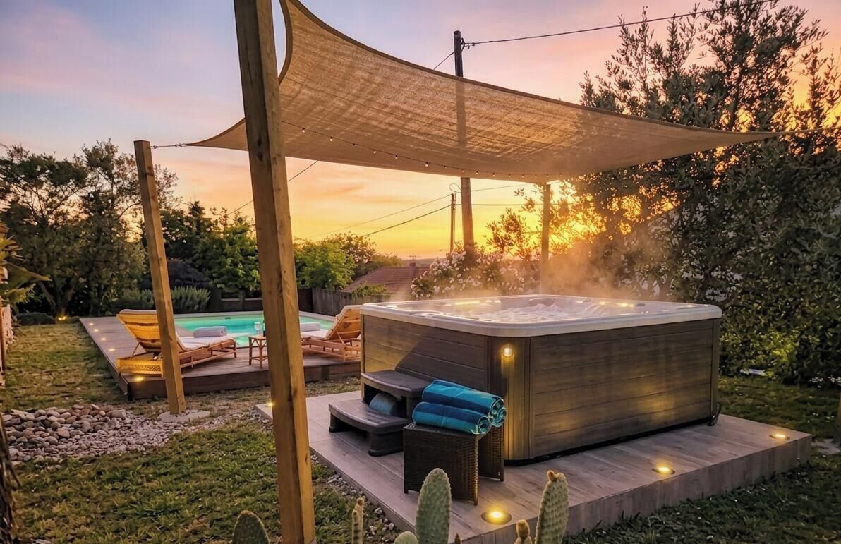 Bubbelpool utomhus