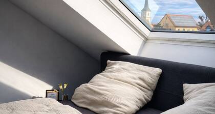 Light-flooded apartment between WĂŒrzburg & the Tauber Valley