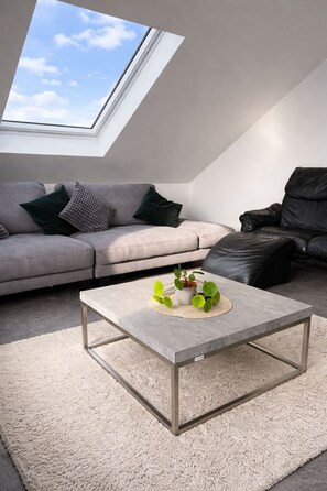 Living area - Light-flooded apartment between Würzburg & the Tauber Valley (Ochsenfurt)