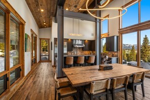 Dining - Secluded Luxury Retreat | Hot Tub & Outdoor Living (Big Sky)